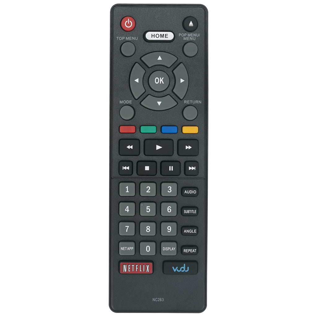 [AUSTRALIA] - NC263 NC263UH Replacement Remote Control fit for Funai DVD Blu Ray NB620FX4 NB620FX4F