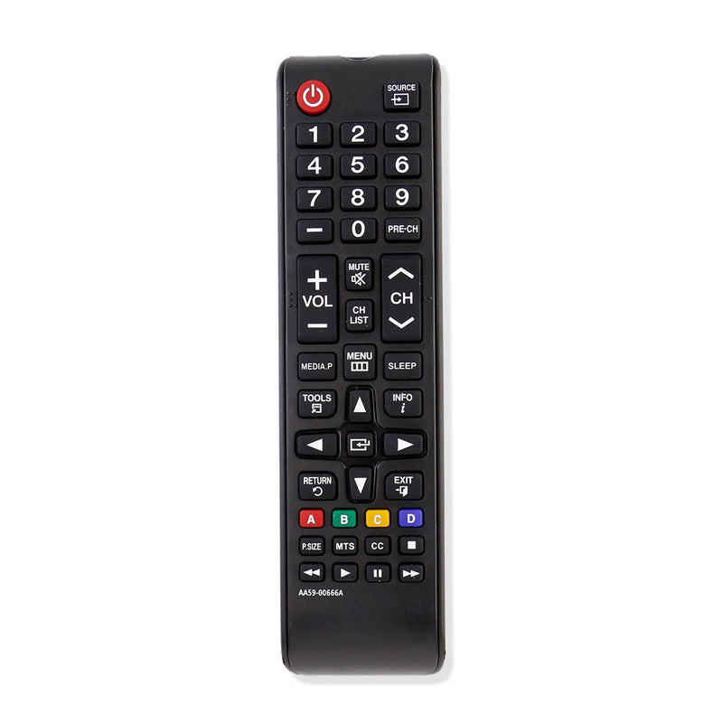 New Remote Fit for Samsung TV Remote Controller AA59-00666A Replacemet for TV UN55EH6001FXZA AH01 CH02 UN55EH6001FXZATH03 UN60ES6003F H46B LH32HDBPLGA/ZA LH40HDBPLGA/ZA LH46HDBPLGA/ZA UN32EH4003V - LeoForward Australia