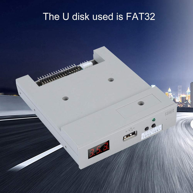  [AUSTRALIA] - fosa Floppy & Tape Drives SFR1M44-FU USB Floppy Drive Emulator for Embroidery Machine Plug and Play Floppy to USB Converter with 3.5In 1.44MB 34-Pin Floppy Disk Driver Interface