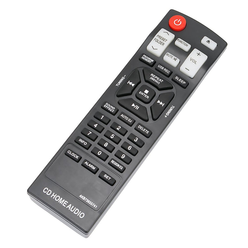 AKB73655741 Replace Remote Control Applicable for LG CM4550 CMS4550F CMS4550W CM4350 CMS4350F CD Home Audio Mini Hi-Fi System - LeoForward Australia