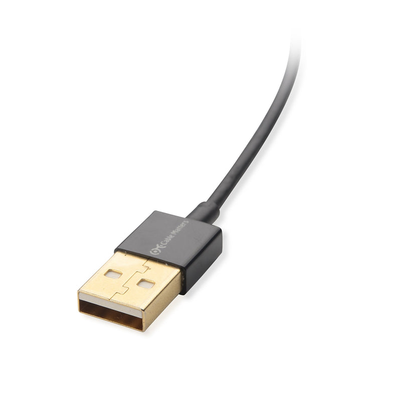 Cable Matters 3-Pack Micro USB 2.0 Cable in Black 3 Feet - LeoForward Australia