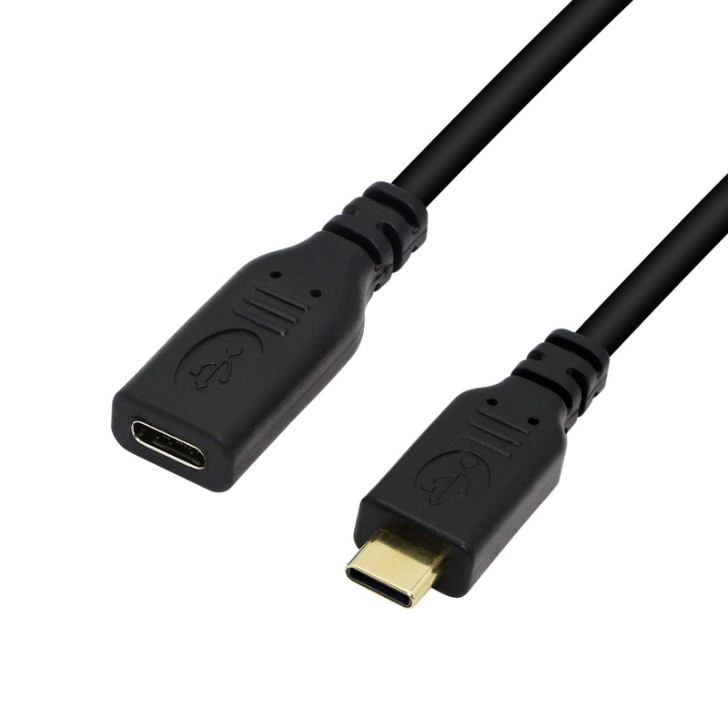  [AUSTRALIA] - SinLoon USB C Extension Cable Type C Male to Female Short Cable USB 3.1 10Gbps Fast Charging 4K HD Video Audio Data Transfer Cord for Laptop & Tablet & Mobile Phone (Straight)