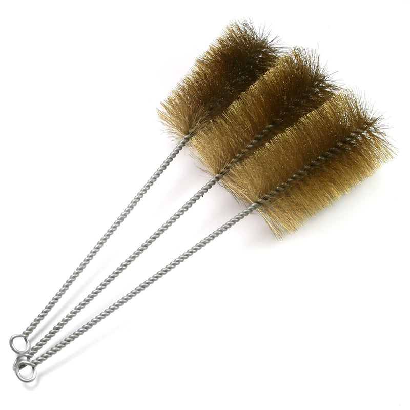  [AUSTRALIA] - Auniwaig 60mm Copper Wire Cleaning Brush, Spiral Power Tube Brush, Copper Wire Tube Brush Cleaning Tool, Tube Bottle Brush, 3pcs