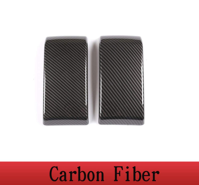 Car Carbon Fiber Rear Bumper Cover Exterior Decorative cover 2 pcs fit for Mercedes-Benz G-Class 2019 2020 （Not fit for G63） - LeoForward Australia