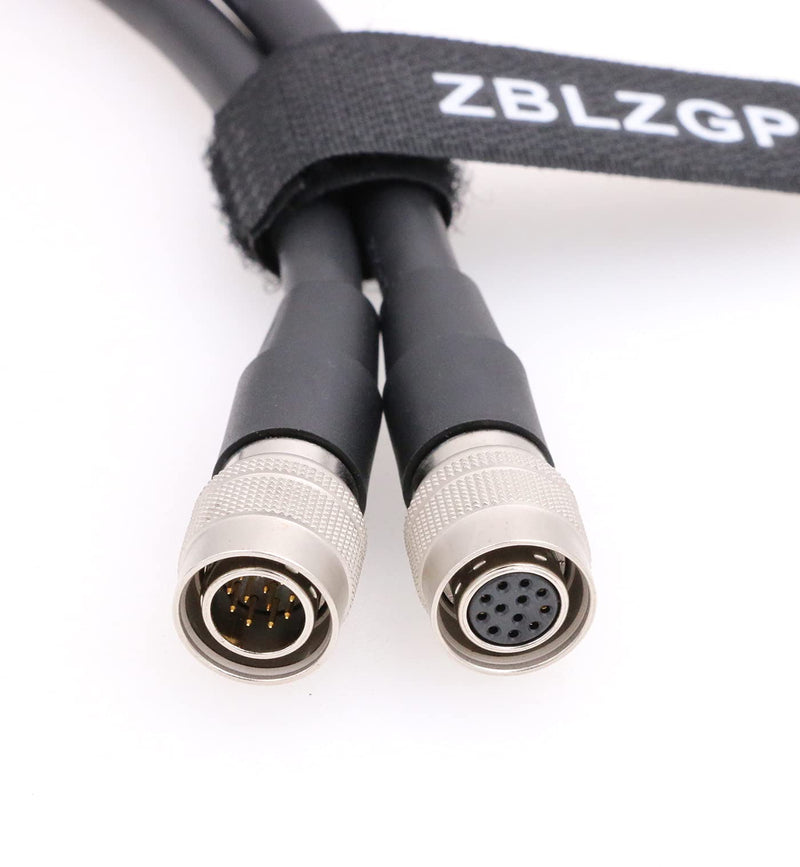  [AUSTRALIA] - ZBLZGP 12 Pin Hirose Male to 12 Pin Hirose Female Cable for Sony CCXC XC Camera Computer Network (5M) 5M