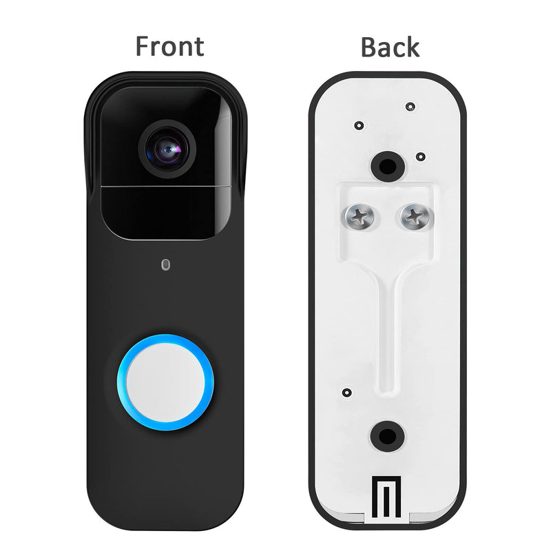  [AUSTRALIA] - Camera Cases Compatible with Blink Video Doorbell Cover Black Silicone Waterproof Protetive Skin- LEFXMOPHY