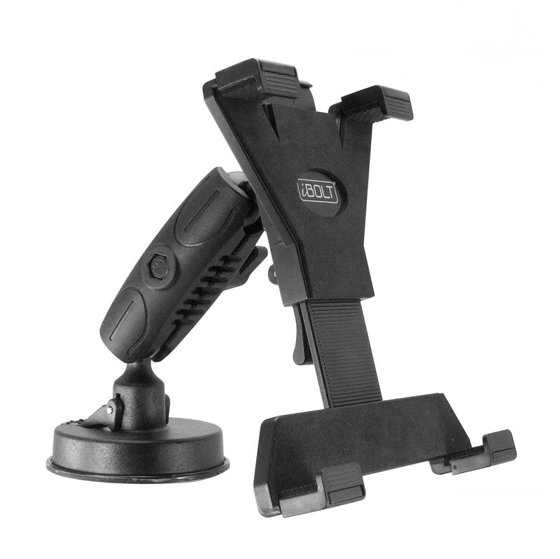  [AUSTRALIA] - iBOLT Tabdock BizMount -Holder/Mount with Suction Cup Base- for Your Windshield, Dashboard, or Desk - Compatible with All 7"-10" Tablets: iPad, Samsung Galaxy Tab, Google Nexus