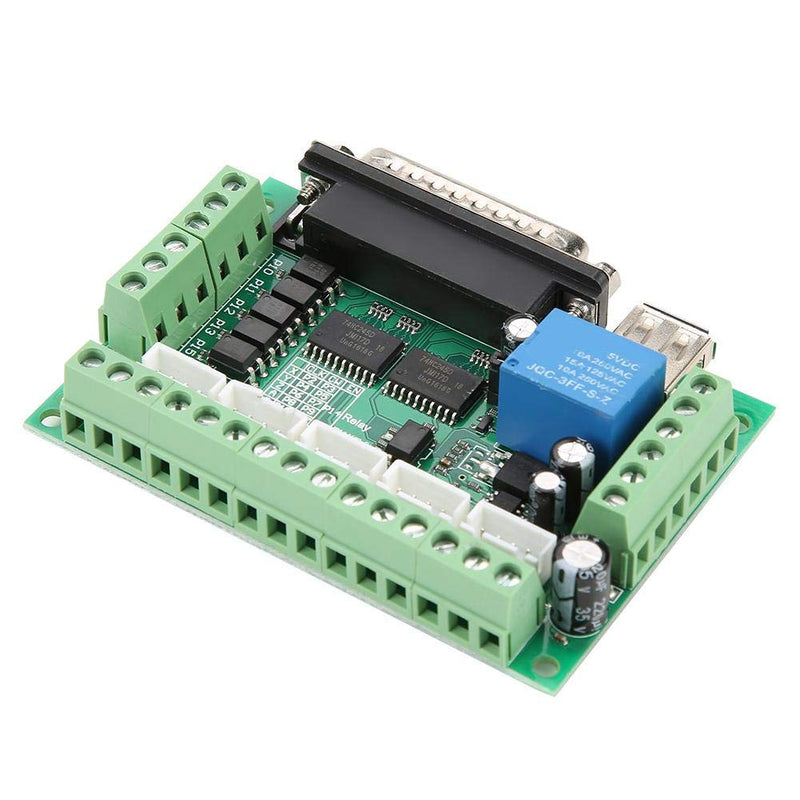  [AUSTRALIA] - Stepper Motor Breakout Board, MACH3 5 Axis USB Interface Breakout Board for CNC Stepper Motor