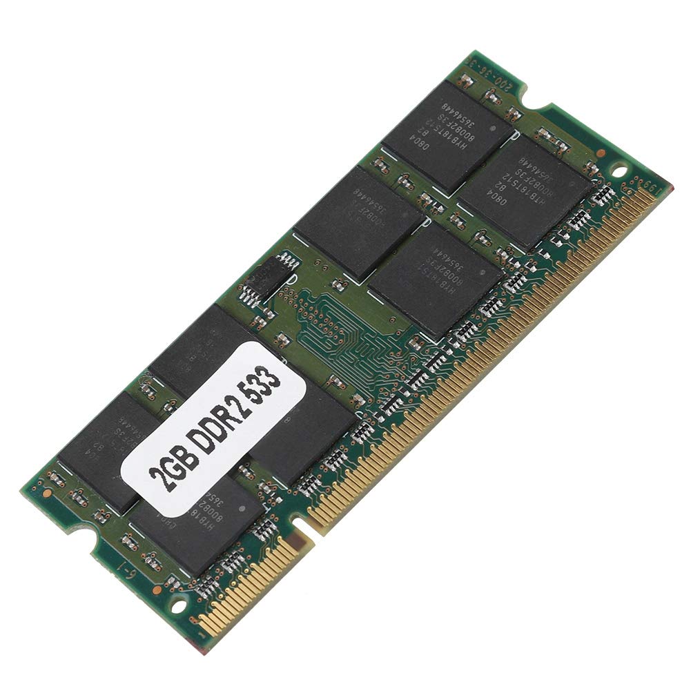  [AUSTRALIA] - Bindpo Memory RAM Module, 2GB DDR2 533MHz 200Pin RAM Memory for PC2-4200 Laptop Motherboard for Intel/AMD