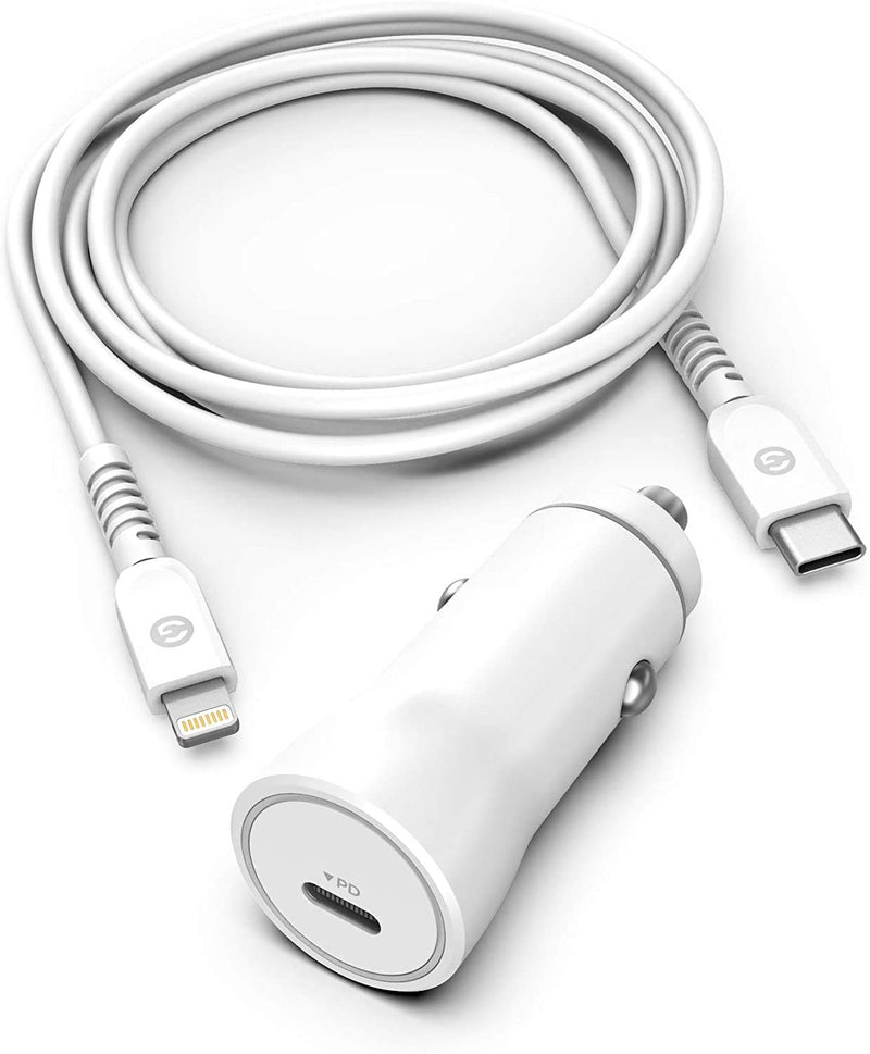  [AUSTRALIA] - Galvanox (Apple MFi Certified) iPhone Car Charger, Compatible with iPhone 13 / iPhone 14 Fast Charging USB C to Lightning Cable and 18W Power Adapter for iPhone 11/12/13/14 Pro Max (PD Enabled)