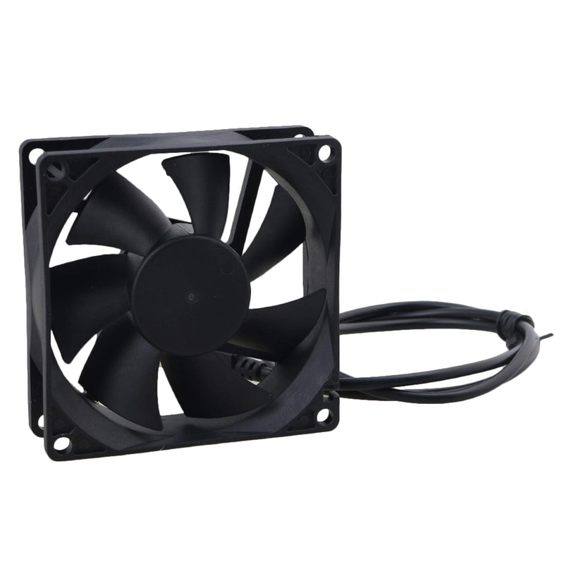  [AUSTRALIA] - RDEXP Black 5V USB Power Silent Computer Cooling Fan for Computer Case CPU Cooler