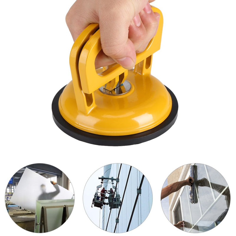  [AUSTRALIA] - Zetiling Dent Puller Remover,1Pcs Heavy Duty Aluminium Alloy Suction Cup Single Plate Professional Glass Lifter Gripper Mover Dent Repair Puller Pad