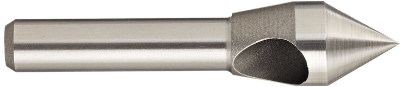 KEO 53502 Cobalt Steel Single-End Countersink, Uncoated (Bright) Finish, 60 Degree Point Angle, Round Shank, 5/16" Shank Diameter, 1/2" Body Diameter - LeoForward Australia