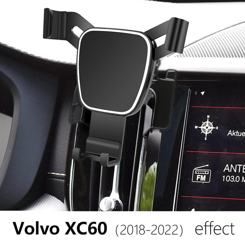 [AUSTRALIA] - LUNQIN Car Phone Holder for 2018-2023 Volvo XC60 Auto Accessories Navigation Bracket Interior Decoration Mobile Cell Phone Mount