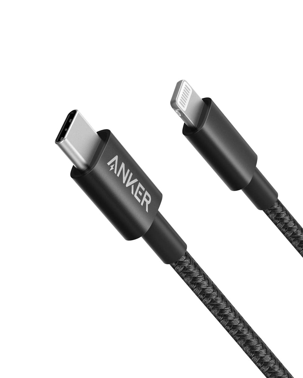  [AUSTRALIA] - Anker New Nylon USB-C to Lightning Charging Cord for [3.3ft MFi Certified] for iPhone 13 13 Pro 12 Pro Max 12 11 X XS XR 8 Plus, AirPods Pro, Supports Power Delivery (Black) 3.3ft Black 1