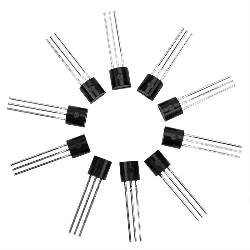 Transistor Kit 10 Value 200pcs NPN PNP Power Transistor Assortment Kit, Transistors Box Pack for BC337, BC327, 2N2222, 2N907, 2N3904, 2N3906, S8050, S8550, A1015, C1815 by Kulannder - LeoForward Australia