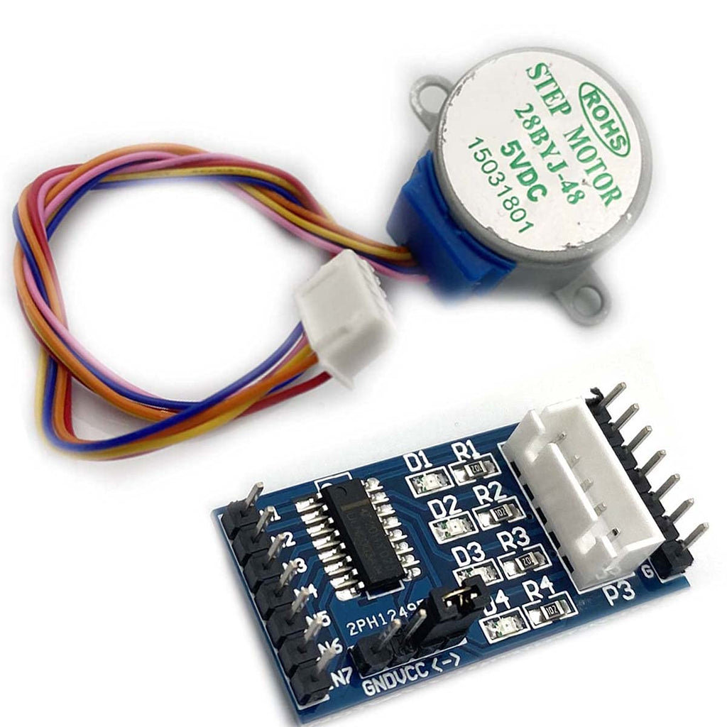  [AUSTRALIA] - Kiro&Seeu DC5V 28BYJ-48 Stepper Motor with ULN2003 Drive Boards Blue Compatible with Arduino (5V)