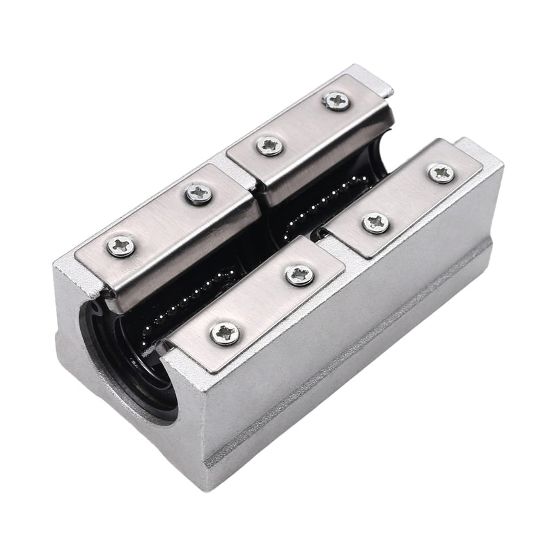  [AUSTRALIA] - Othmro SBR16LUU Linear Ball Bearing Slide Unit Box Type 16mm Bore Slide Block 1 Pcs