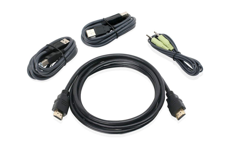  [AUSTRALIA] - IOGEAR HDMI, USB KVM Cable Kit with Audio (TAA), 6-Foot G2L802UTAA3