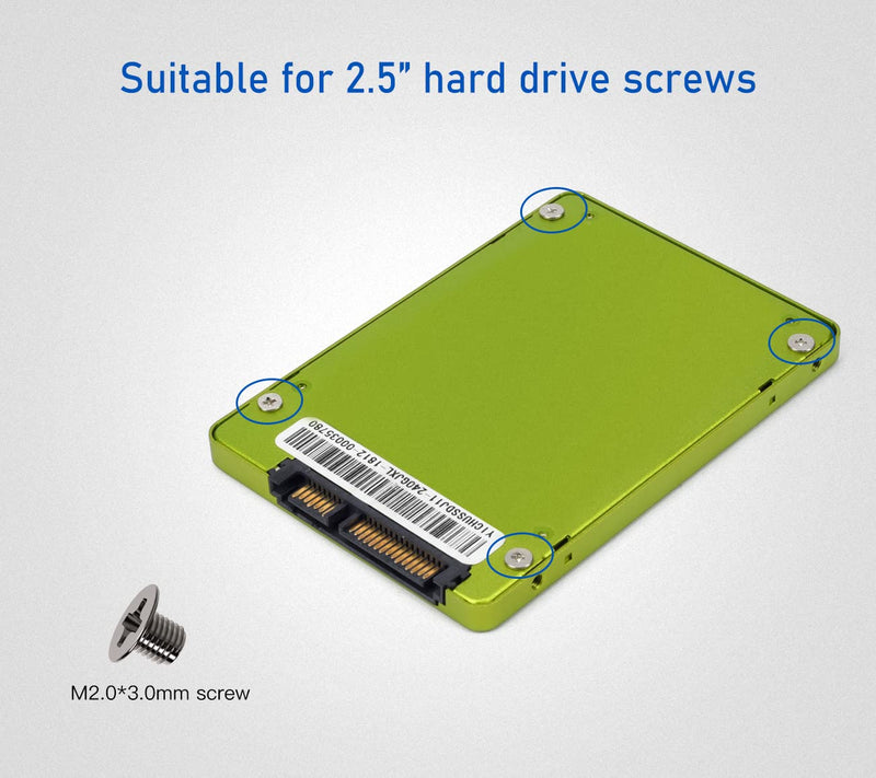  [AUSTRALIA] - M.2 Screw for MSI Motherboard - M2 Screws Kit SSD Mounting Screws PCIe Nvme Standoff for MSI Gigabyte Laptop Computer Motherboards 20PCS(MSI)