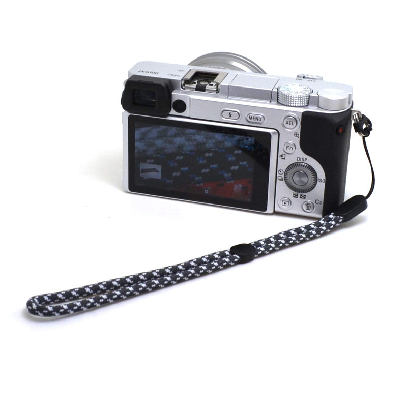  [AUSTRALIA] - Adjustable Wrist Strap Hand Lanyard for iPhone Samsung Camera GoPro USB Flash Drives Keys PSP and other Portable Items - 2 Piece 1 Blue&1 Red 9.5"(24cm)