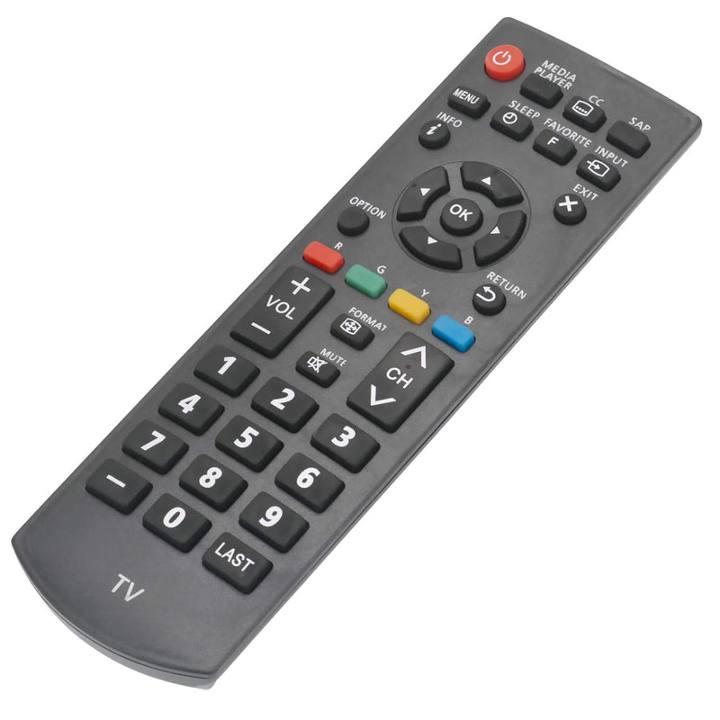New N2QAYB000820 Replace Remote Control fit for Panasonic Viera LCD LED Plasma TV TC-32A400U TC-39A400U TC-40A420U TC-50A400U TH-50LRU60 TC-L32B6X Tc-l39b6x Tc-32b6p Tc-l39b6p TC-32LB64 TC-L39B6 - LeoForward Australia
