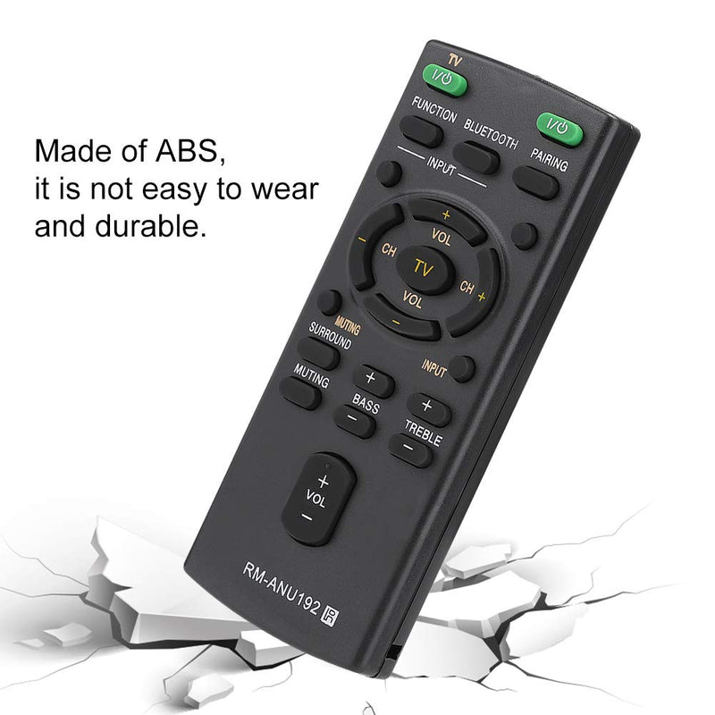 Replacement Remote Control for Sony Soundbar SA CT60BT HT CT60BT SS WCT60 - LeoForward Australia