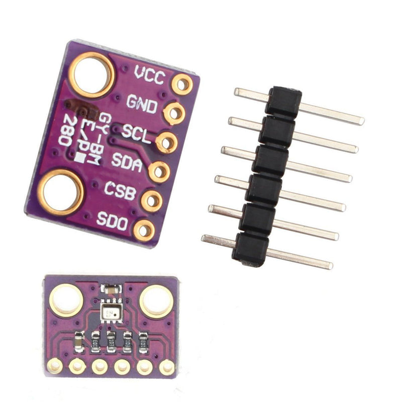  [AUSTRALIA] - HiLetgo BME280 3.3V Atmospheric Pressure Sensor GY-BME280-3.3 Temperature Humidity Sensor Module for Arduino