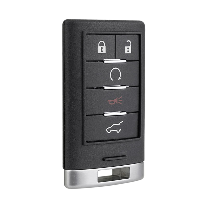  [AUSTRALIA] - Keyless Entry Smart Remote Key Fob Fits with Cadillac SRX 2010 2011 2012 2013 2014 2015 ATS XTS 2013-2014 ELR 5 Button NBG009768T (Pack of 2)