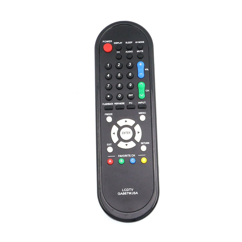 New RRMC GA667WJSA Smart TV Remote Control Fit for Sharp Aquos TV LC-46SB54U LC-52D78UN LC-60E78UNA LC-60LE550U LC-C3237UT LC-C4067 LC-C5255U LC-C5277 LC32D47UA LC46D78 LCC6077U - LeoForward Australia