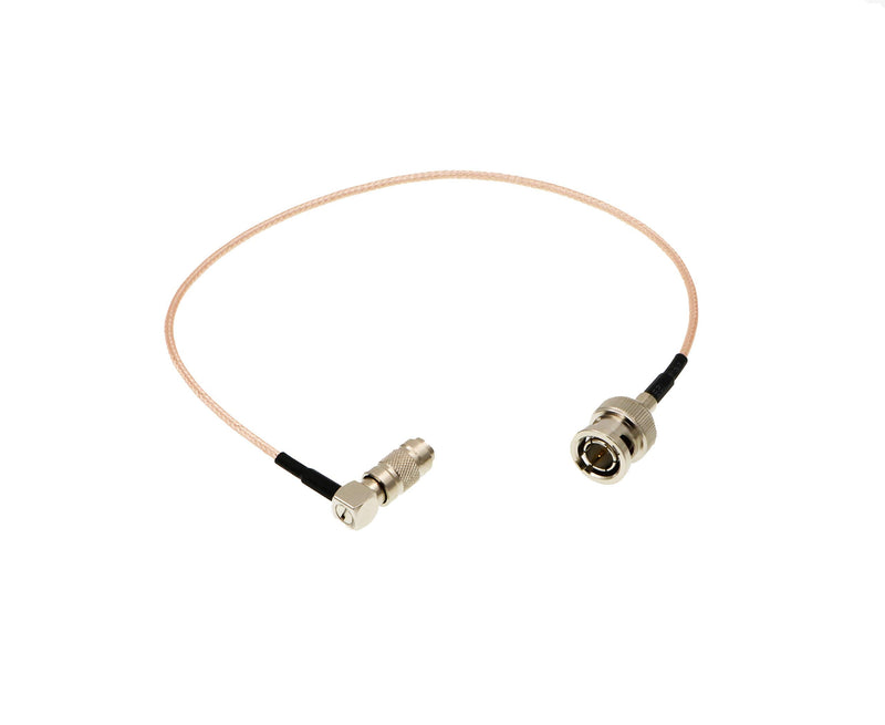  [AUSTRALIA] - Uonecn Right Angle DIN 1.0/2.3 Mini BNC to HD SDI BNC RG179 RF Coaxial Cable Video Cable for Blackmagic HyperDeck Shuttle 75ohm right angle DIN to BNC Male