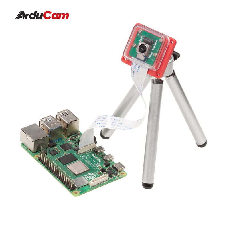  [AUSTRALIA] - Arducam 16MP Autofocus Raspberry Pi Camera Module with ABS Case, IMX519 16 Megapixel High Resolution Autofocus Camera for All Raspberry Pi Models