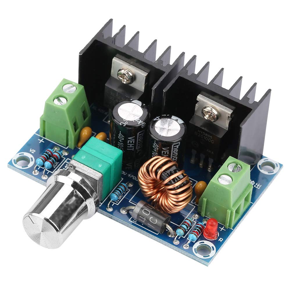  [AUSTRALIA] - DC Buck Converter, 8A DC DC 4-40V to 1.25-36V Voltage Regulator High Performance, Voltage Supply Step Down Module