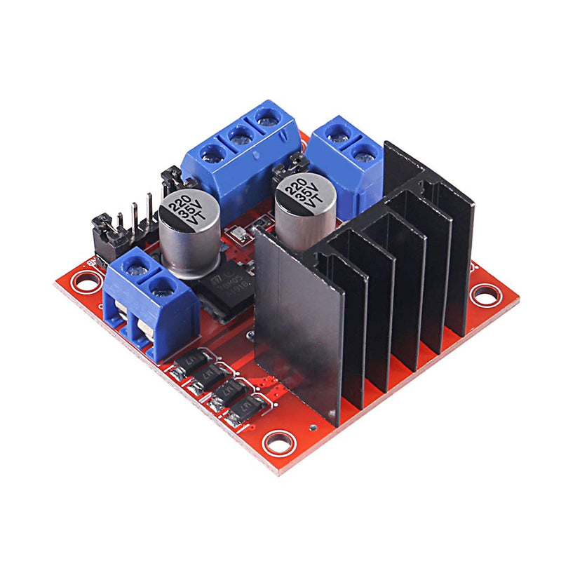  [AUSTRALIA] - ALMOCN 5PCS L298N Motor Drive Controller Board Stepper Motor Control DC Dual H-Bridge Module for Arduino Smart Car MEGA R3 Mega2560