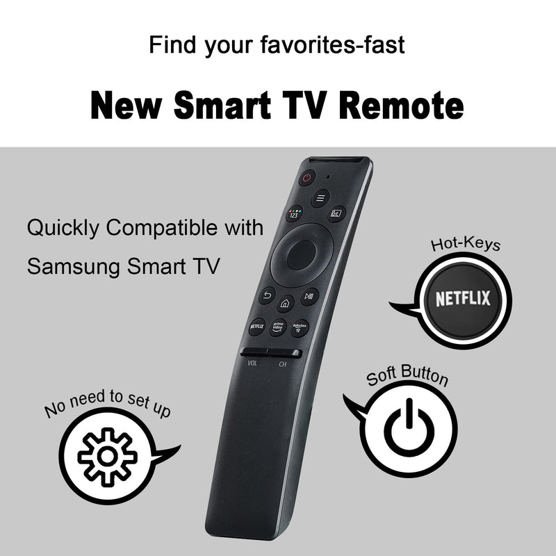  [AUSTRALIA] - New Universal Remote Replacement for Samsung Smart TV remotes LCD LED UHD QLED TVs, with Netflix, Prime Video Buttons