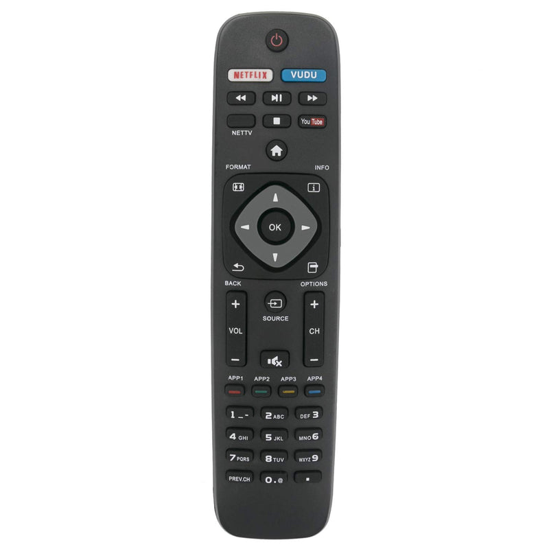 AIDITIYMI NH500UP Replace Remote Control fit for Philips TV HDTV 50PFL5601/F7 65PFL5602/F7 55PFL5602/F7 50PFL5602/F7 43PFL5602/F7 32PFL4902/F7 40PFL4901/F7 43PFL4901/F7 URMT41JHG006 50PFL4901/F7 - LeoForward Australia