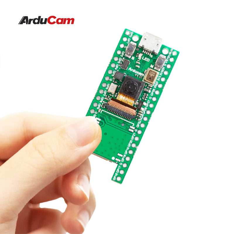  [AUSTRALIA] - Arducam Pico4ML TinyML Dev Kit, RP2040 Board w, HM01B0 Camera, LCD Screen, Onboard Audio, Reset Button & More