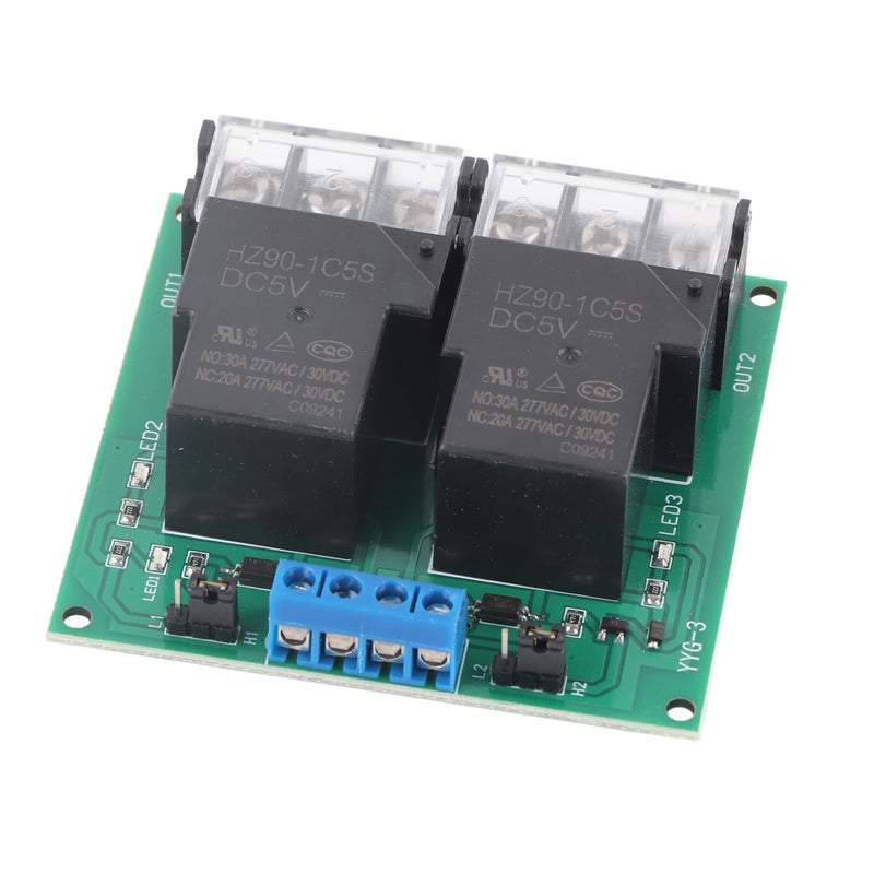  [AUSTRALIA] - Relay Module, 30A YYG-3 DC 5V/12V/24V Bidirectional Bidirectional Optocoupler Isolation Relay Module Electrical System Control(12VDC) 12VDC