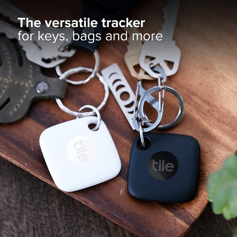  [AUSTRALIA] - Tile Mate (2022) 2-Pack. Bluetooth Tracker, Keys Finder and Item Locator for Keys, Bags and More; Up to 250 ft. Range. Water-Resistant. Phone Finder. iOS and Android Compatible. 2 Pack Mate - 2022 Model