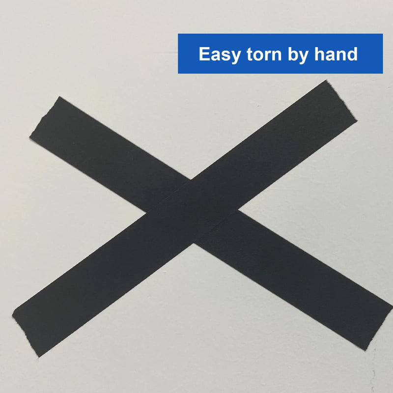  [AUSTRALIA] - WELSTIK Gaffer Tape 1 Inch Black 1" X 60 Yards-Heavy Duty Gaffers Tape for Cables,Photography,Theater Stage Setup,Interior Design,Residue Free,Non Reflective,Easy to Tear 1"X 60 Yards