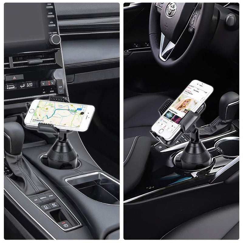 Upgraded Car Cup Holder Phone Mount,Universal Adjustable Gooseneck Cup Holder Cradle Car Mount for Cell Phone iPhone 12 Pro/11 Pro Max/11/X/Xs/Xs Max/8/8Plus,Samsung,LG, Sony SHORT - LeoForward Australia