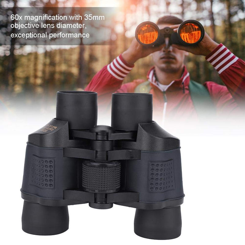  [AUSTRALIA] - Portable Pocket Binoculars, 60x60 Day/Night Binocular, High-Definition High Times Binocular for Outdoor Sport Bird Watching Mountaineering Football Sightseeing