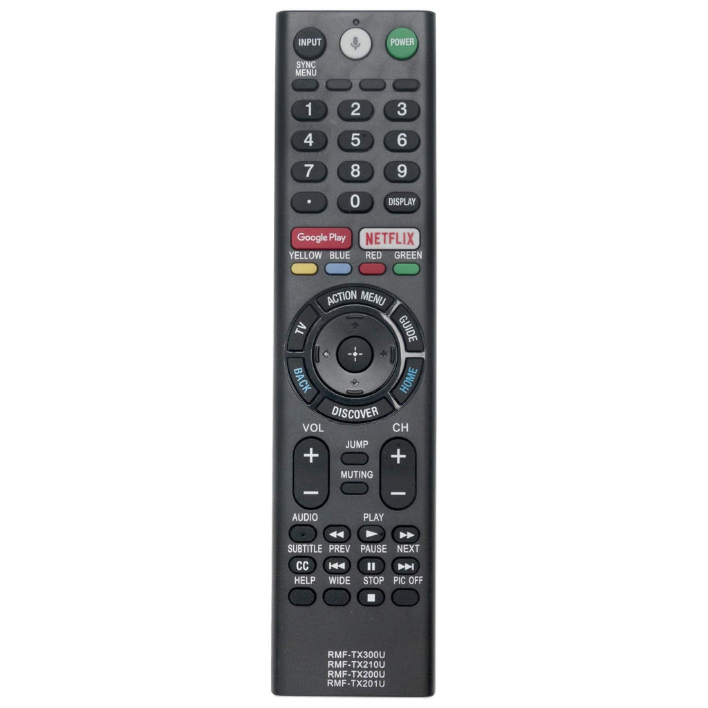  [AUSTRALIA] - RMF-TX300U RMF-TX200U RMF-TX201U Replace Voice Remote Control Work for Sony 4K Smart LED HDTV XBR43X800E XBR49X800E XBR65X850E XBR75X850E XBR55X800E XBR55X806E XBR-55X806E