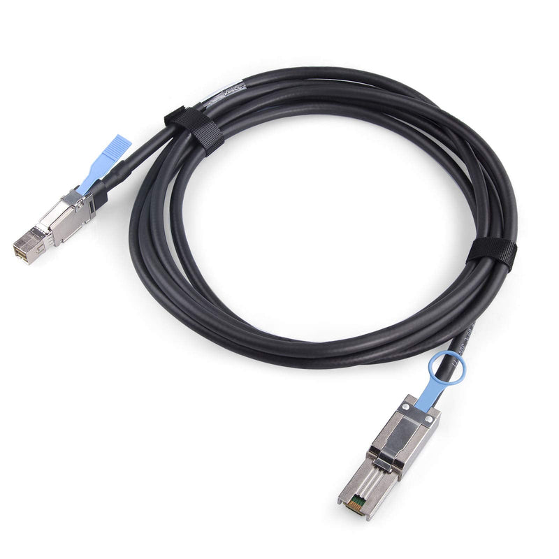  [AUSTRALIA] - #10Gtek# External Mini SAS HD SFF-8644 to Mini SAS SFF-8088 Hybrid Cable, 1-Meter(3.3ft) 1m SFF-8644 to SFF-8088
