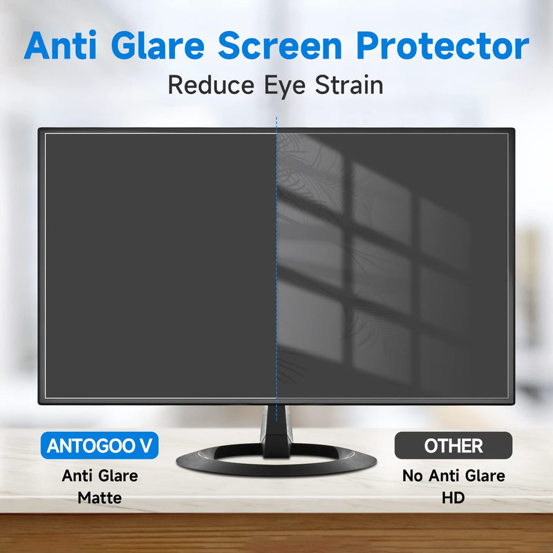  [AUSTRALIA] - 2 Pack 23 Inch Anti Glare Computer Screen Cover, Eye Protection Matte Anti Scratch Anti Glare Film for 23'' with 16:9 Aspect Ratio Widescreen Monitor