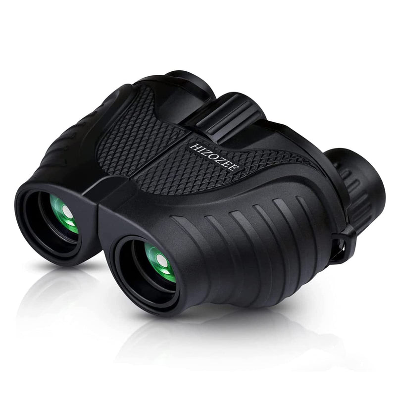  [AUSTRALIA] - 15x25 Compact Binoculars, Binoculars with Low Night Vision for Adults and Kids, IPX7 Waterproof and Clear BAK4 Prism FMC Lens Binoculars for Bird Watching Hunting Travel Theater Concerts, Black