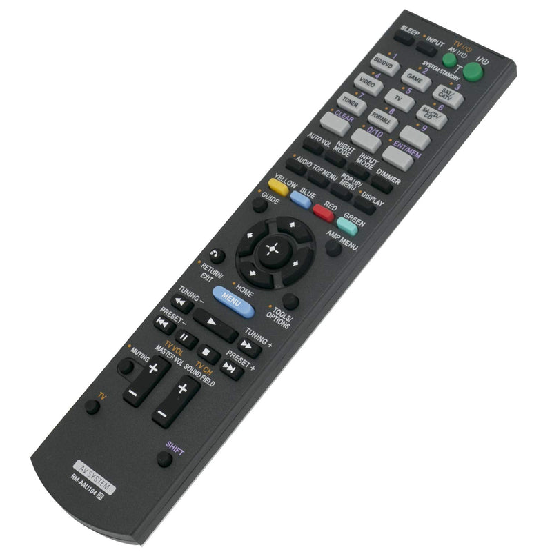 RM-AAU104 Replaced Remote fit for Sony Multi Channel AV Receiver STR-DH520 STRDH520 1-489-343-11 Audio Video Receiver - LeoForward Australia