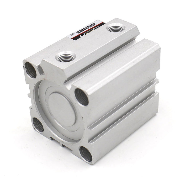 Baomain Compact Thin Air Cylinder SDA 40-35 40mm Bore 35mm Stroke PT1/8 Port - LeoForward Australia