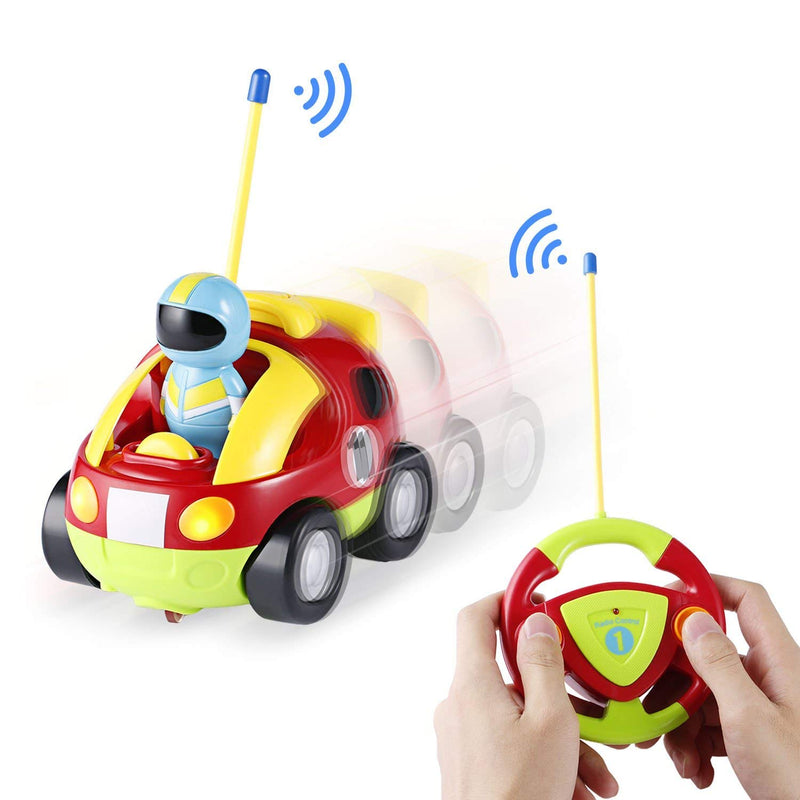 Liberty Imports My First Cartoon RC Race Car Radio Remote Control Toy for Baby, Toddlers, Children - LeoForward Australia