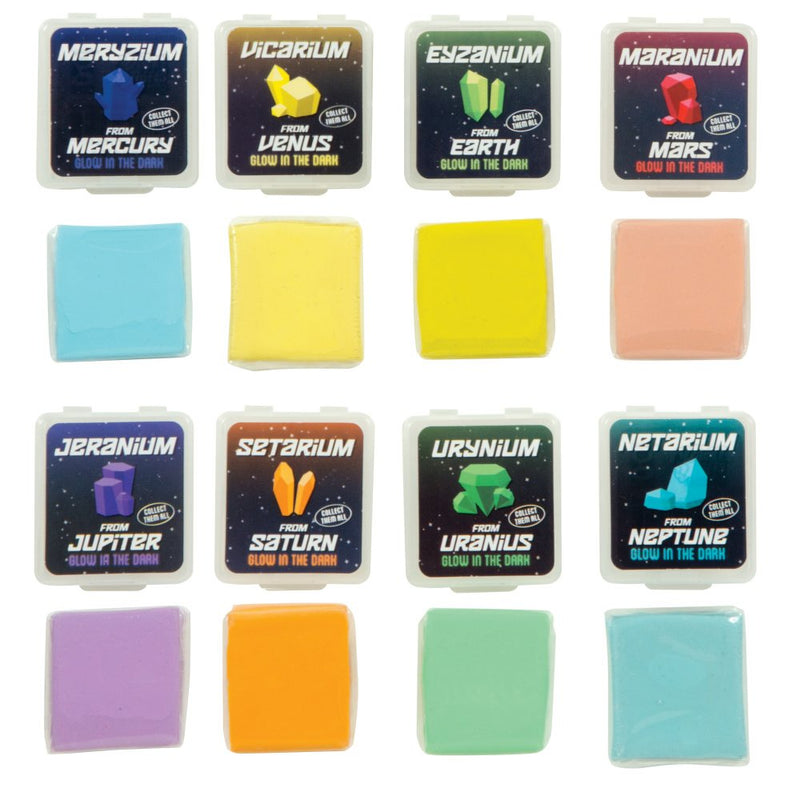 Raymond Geddes Galaxy Glow In The Dark Kneaded Eraser 24/Dsp Eraser (70592) - LeoForward Australia